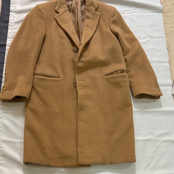 RUIGI SUPPA Men's Tan Overcoat